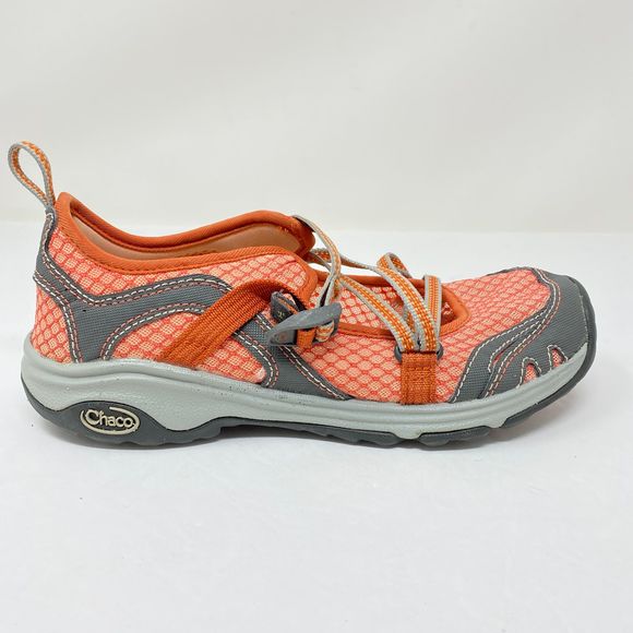 Chaco Shoes - Chaco Size 6.5 Outcross Evo MJ Hiking Shoe Orange